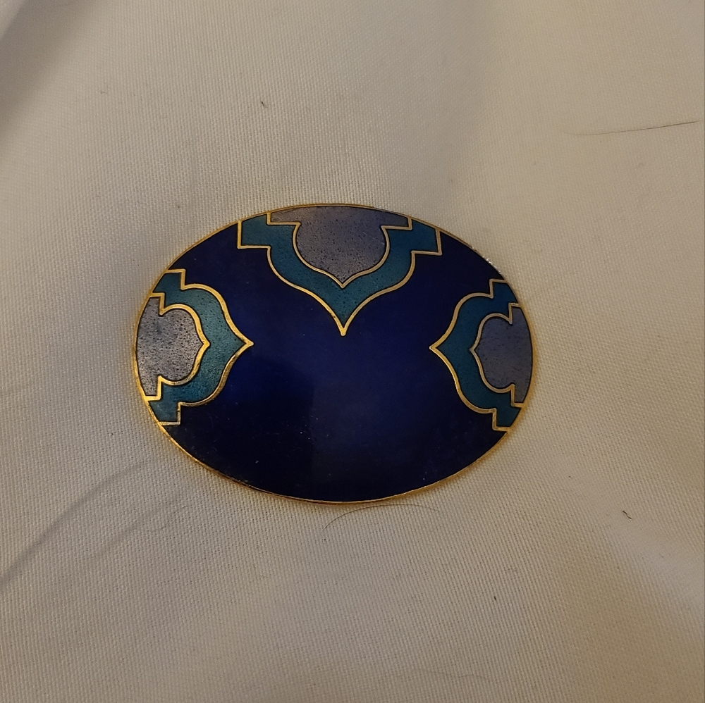 Contemporary enamel pin
